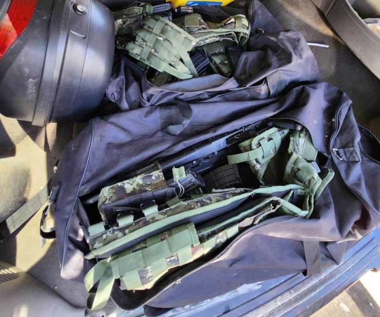 Hallan arsenal tras enfrentamiento en Galeana Hallan arsenal tras enfrentamiento en Galeana