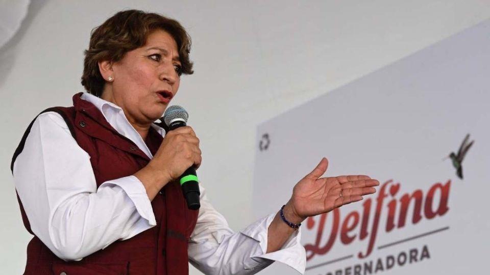 Delfina Gómez promete plan integral contra falta de agua Delfina Gómez promete plan integral contra falta de agua