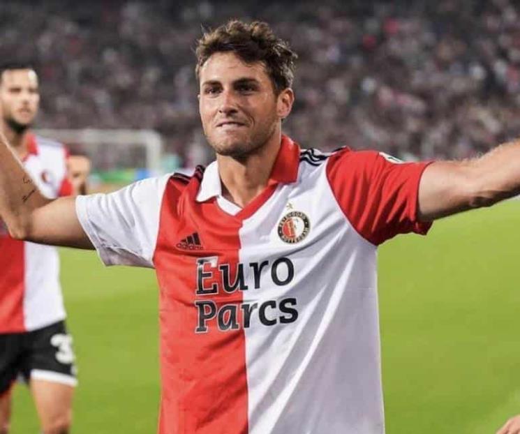 Sigue Santi Giménez anotando goles con el Feyennord