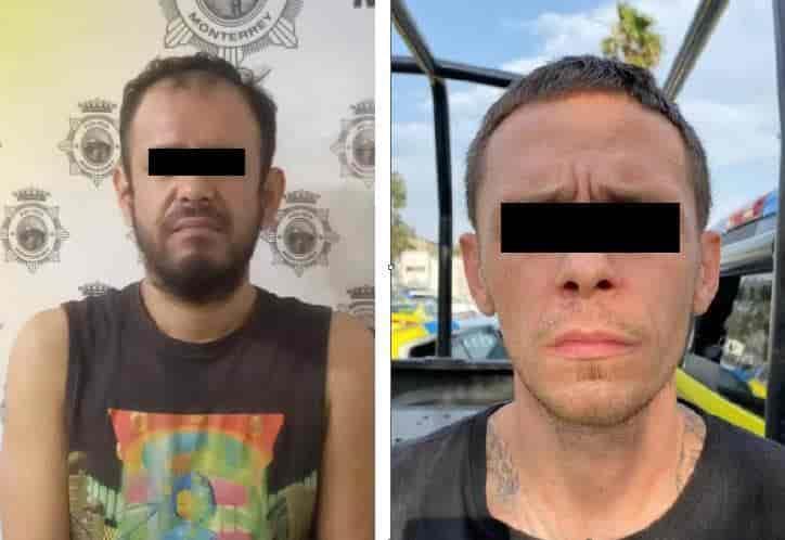 Detienen a gringo y a mexicano con droga