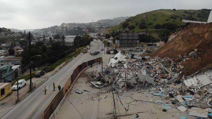 Colapsa segundo edificio en construcción en Tijuana Colapsa segundo edificio en construcción en Tijuana
