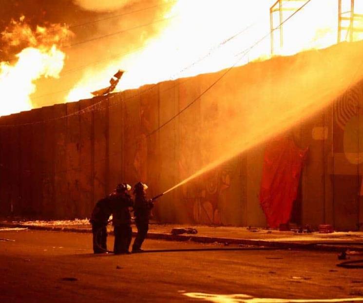 Cae hombre relacionado a incendio de bodega