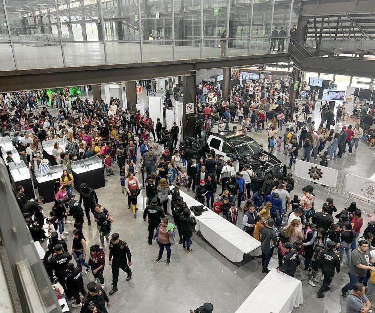 Acuden 38 mil 56 personas a Expo Fuerza Civil