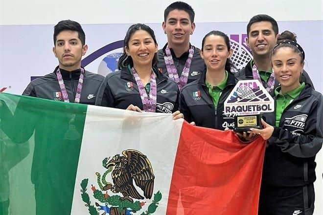 NL domina equipo de raquetbol que va a Santiago 2023