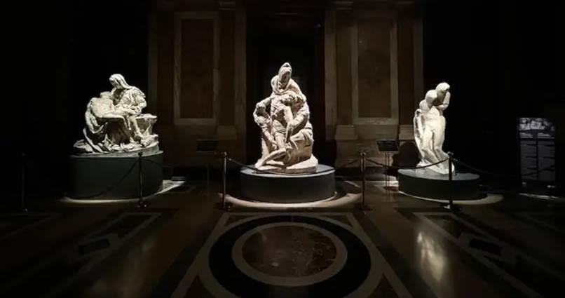 Exhibe El Vaticano las 3 ‘Piedades’ de Miguel Ángel Exhibe El Vaticano las 3 ‘Piedades’ de Miguel Ángel