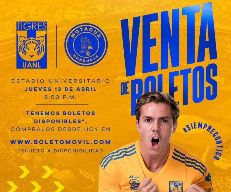 Inician en Tigres venta de boletos para duelo ante Motagua Inician en Tigres venta de boletos para duelo ante Motagua