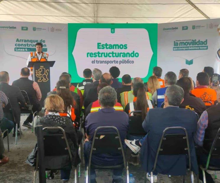 Arranca Samuel construcción de Línea 4 del Metro