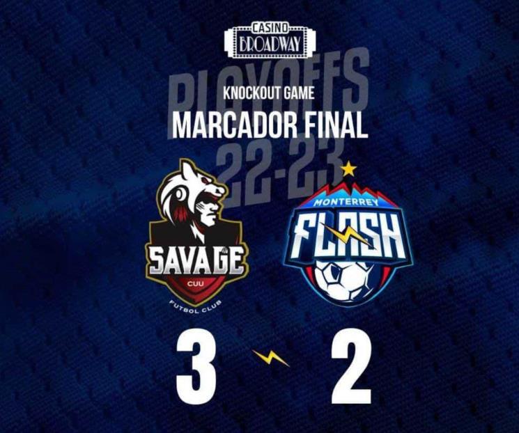 Eliminan al Flash de Monterrey Eliminan al Flash de Monterrey