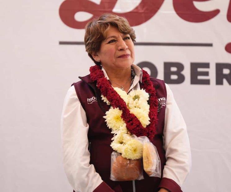 Delfina Gómez pide romper con otro sexenio priista