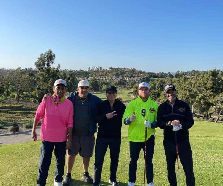 Canelo jugará al golf Canelo jugará al golf