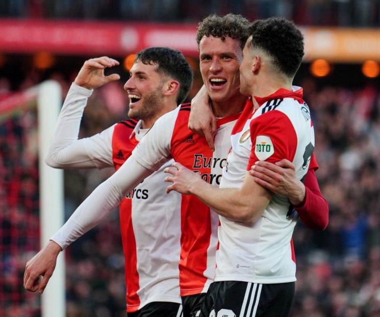 Feyennord aventaja en la Europa League