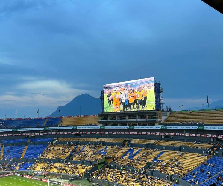 Tuvieron Tigres el apoyo de los regios campeones