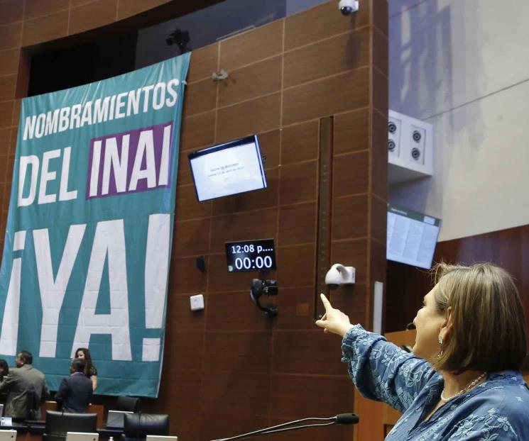 Exigen en Senado nombramientos a comisionados del INAI