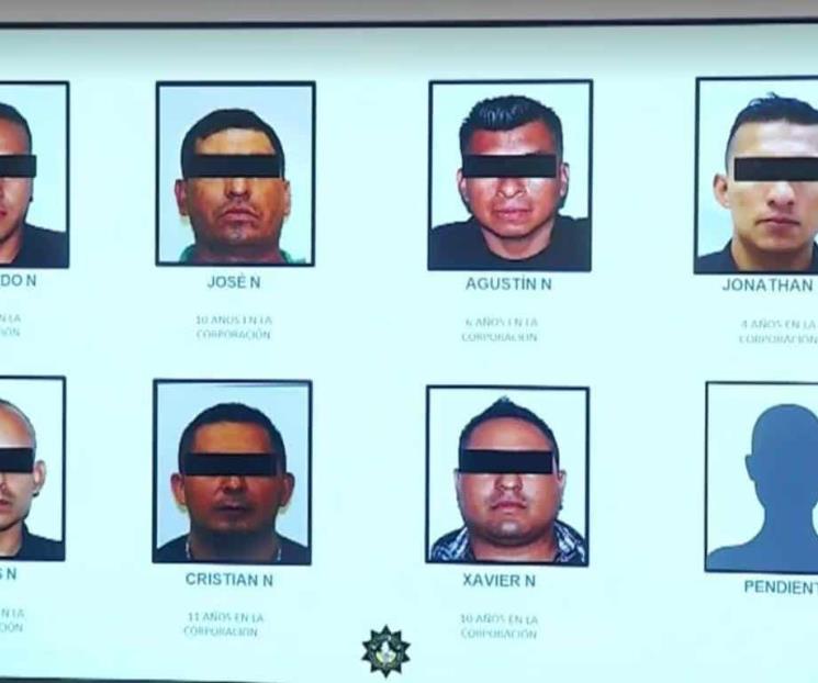 Cesa Fuerza Civil a 8 elementos por secuestro exprés