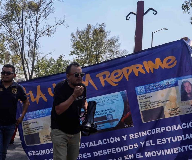 Protestan contra regreso de Lorenzo Córdova a la UNAM