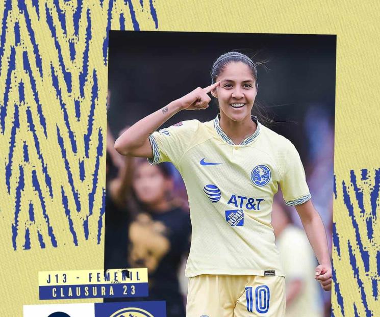 América y Pumas igualan en Clásico Nacional Femenil