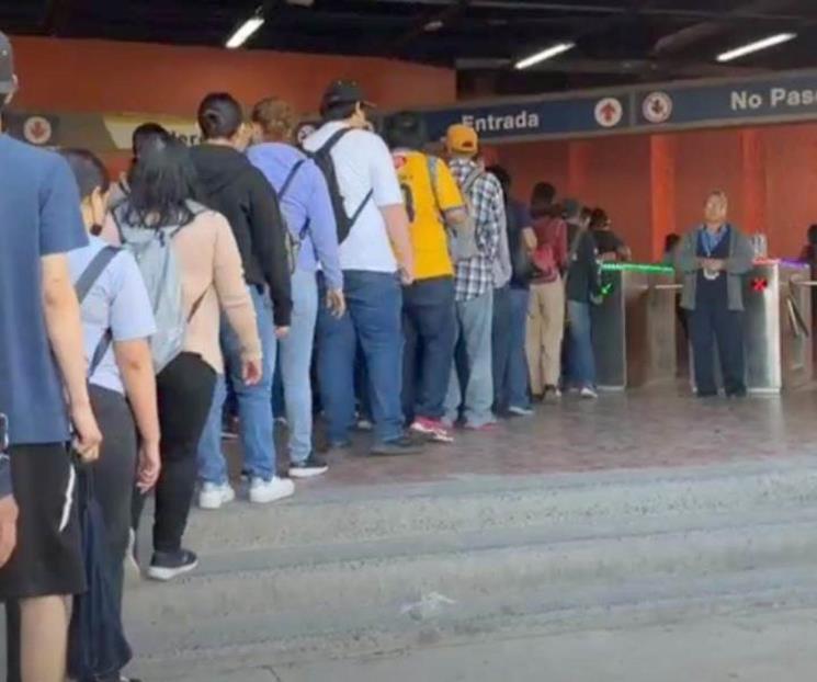 Siguen las fallas en la Línea 1 del Metro