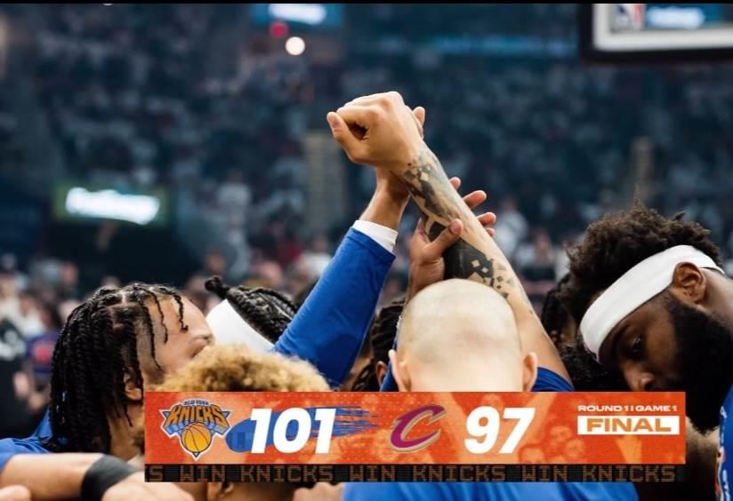 Knicks sacan ventaja sobre Cleveland