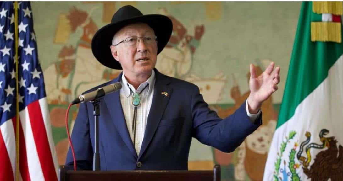 Plan antifentanilo debe ser global: Ken Salazar Plan antifentanilo debe ser global: Ken Salazar