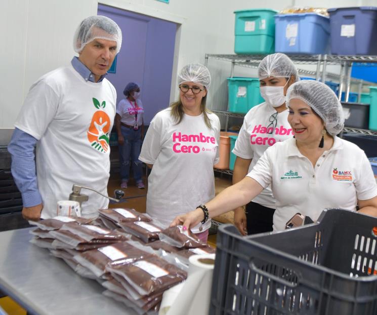 Resuelven carencia alimentaria de 170 mil personas en NL
