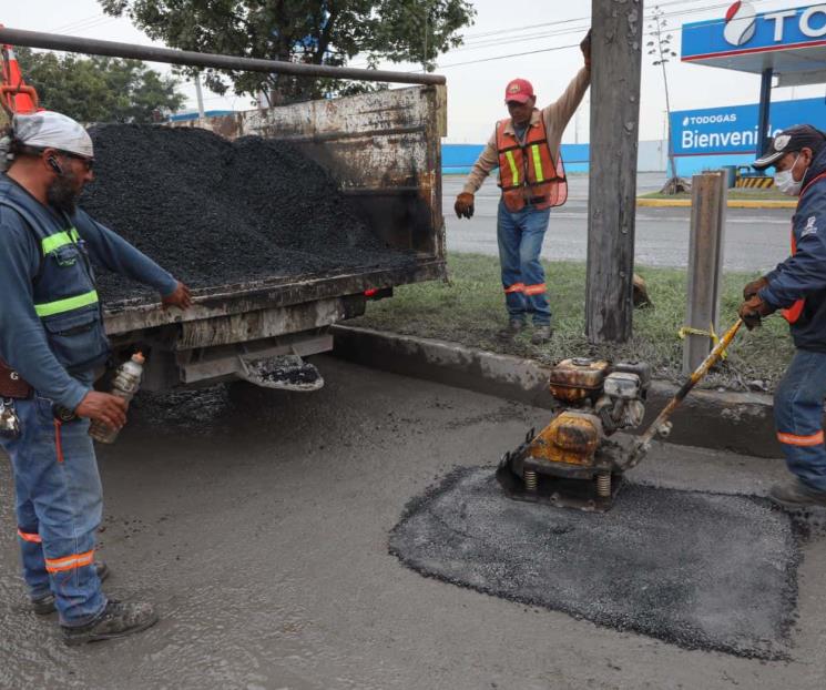 Realiza SN bacheo profundo en principales avenidas Realiza SN bacheo profundo en principales avenidas