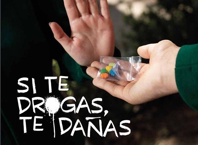 Inicia este lunes campaña antidrogas