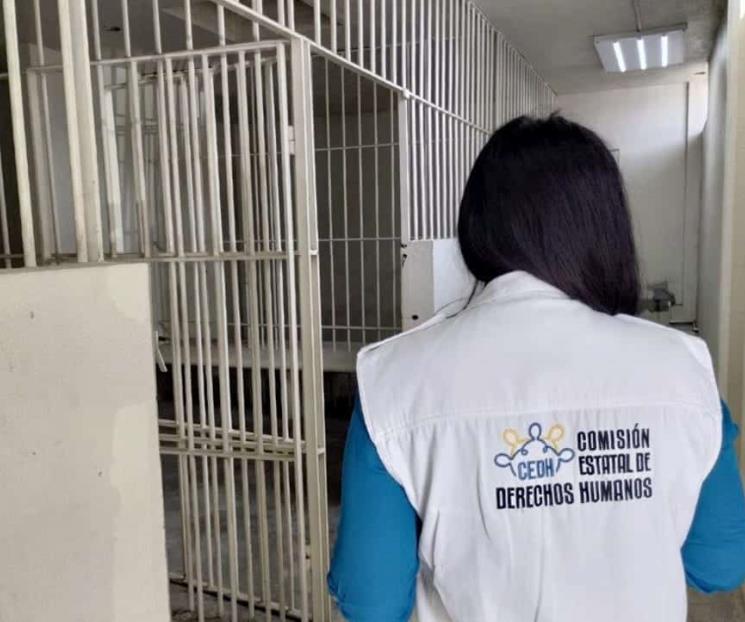 Supervisa CEDH centros de detención municipal