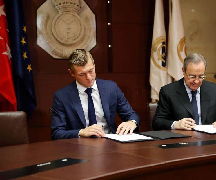 Renueva Toni Kroos con el Real Madrid