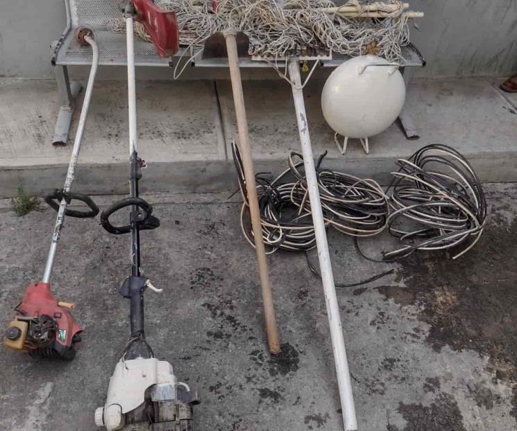 Detienen a menor por robos