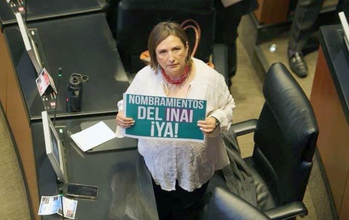 Endosa Adán al Senado tema del Inai