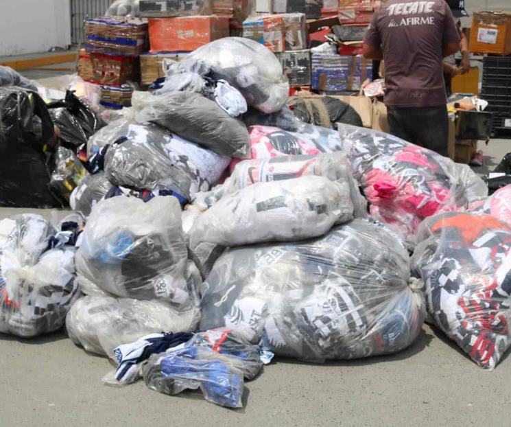 Destruyen 14 mil 388 piezas apócrifas de artículos