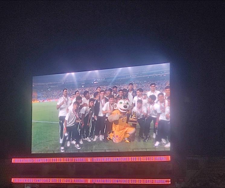 Homenajea Tigres a campeones en la Dallas Cup