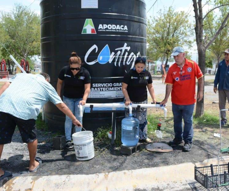 Se preparan en Apodaca para posible crisis hídrica Se preparan en Apodaca para posible crisis hídrica
