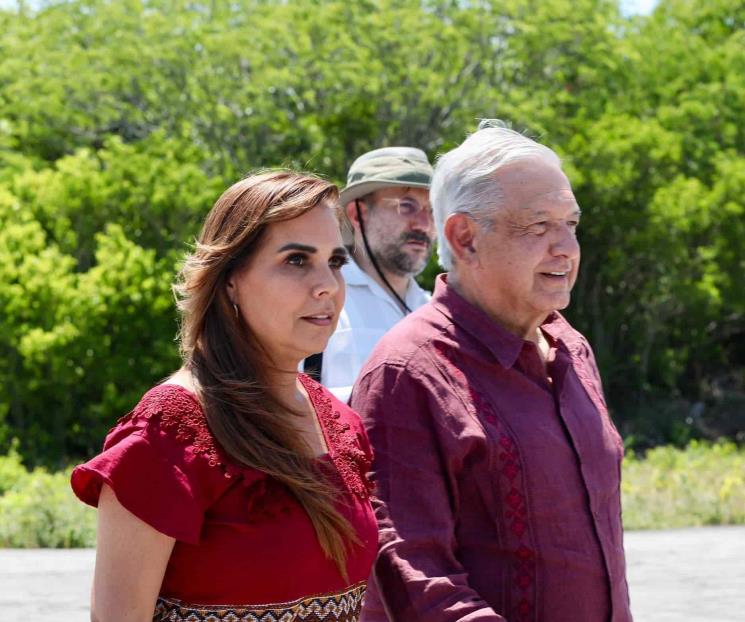 AMLO supervisa avances del Tren Maya