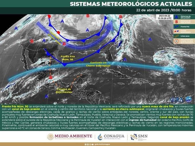 Prevén lluvias y tormentas eléctricas en noreste del país Prevén lluvias y tormentas eléctricas en noreste del país
