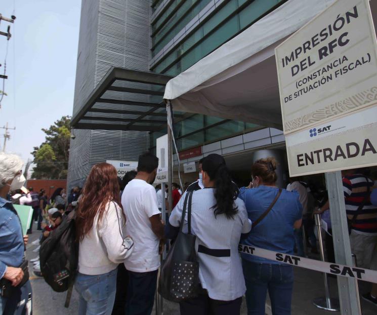 SAT aumentó atención presencial a contribuyentes