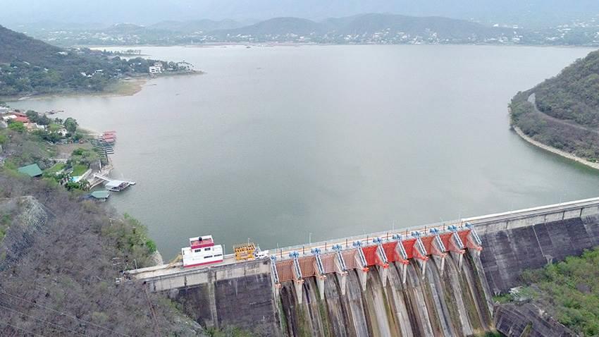 Alargan lluvias vida de presa Cerro Prieto Alargan lluvias vida de presa Cerro Prieto