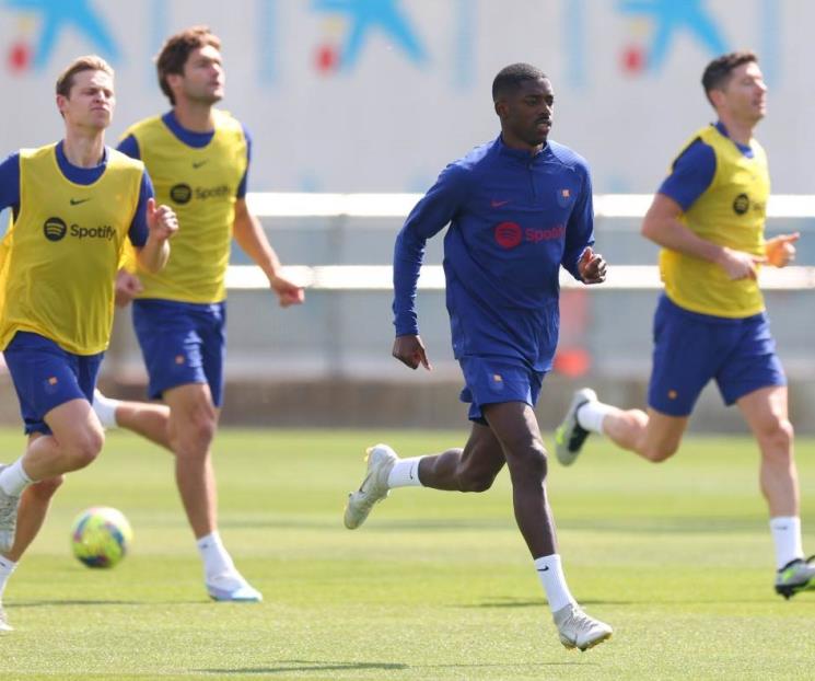 Confirma Xavi vuelta de Dembelé frente al Betis