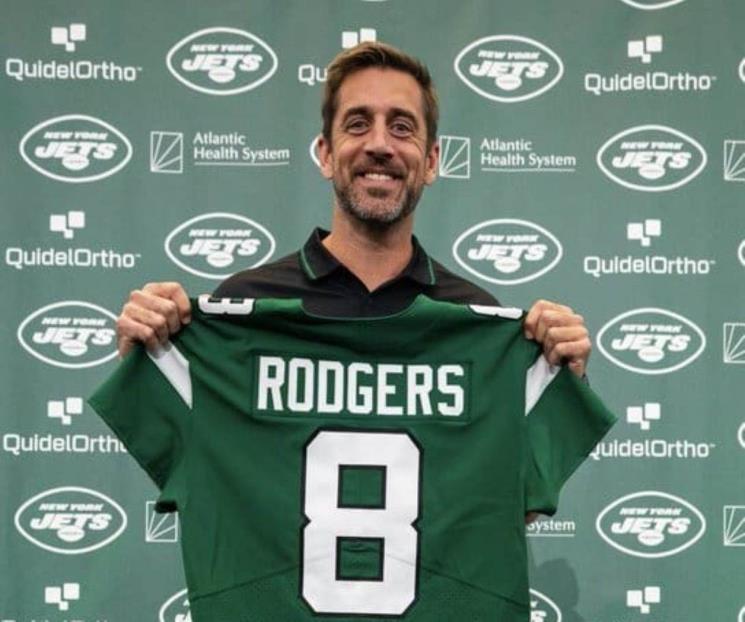 Presentan Jets a Aaron Rodgers