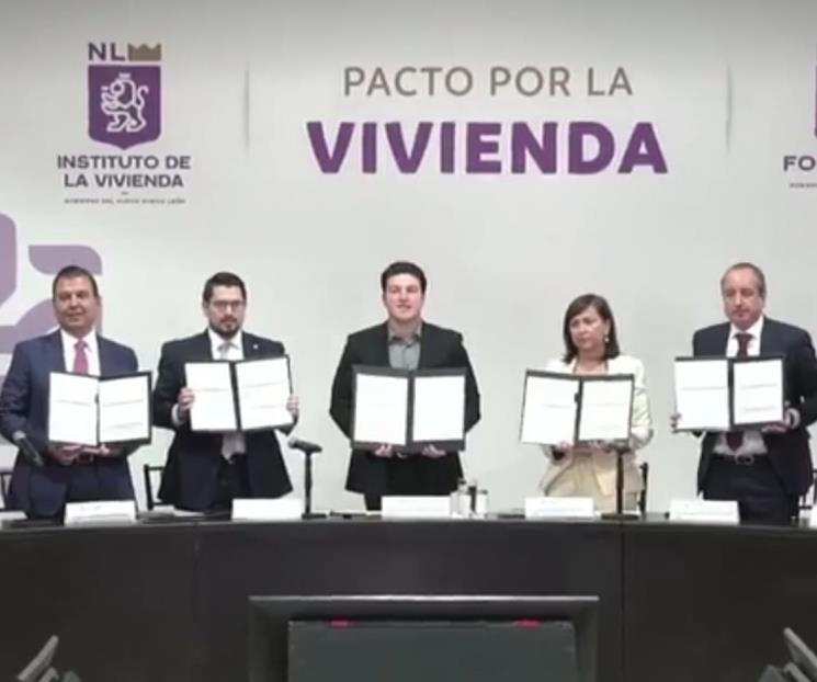 Firma NL Pacto por la Vivienda Social