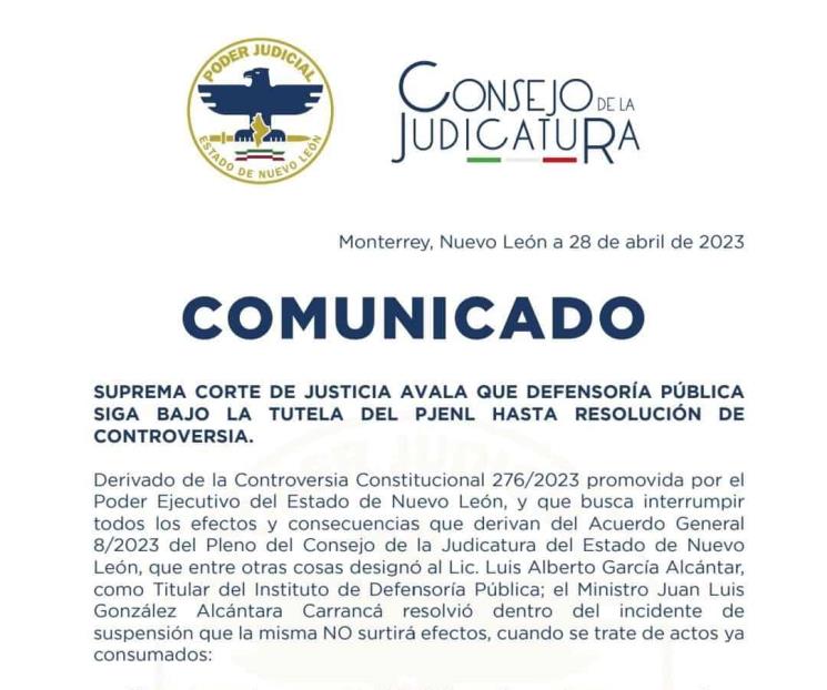 Y asegura PJ mantener el control