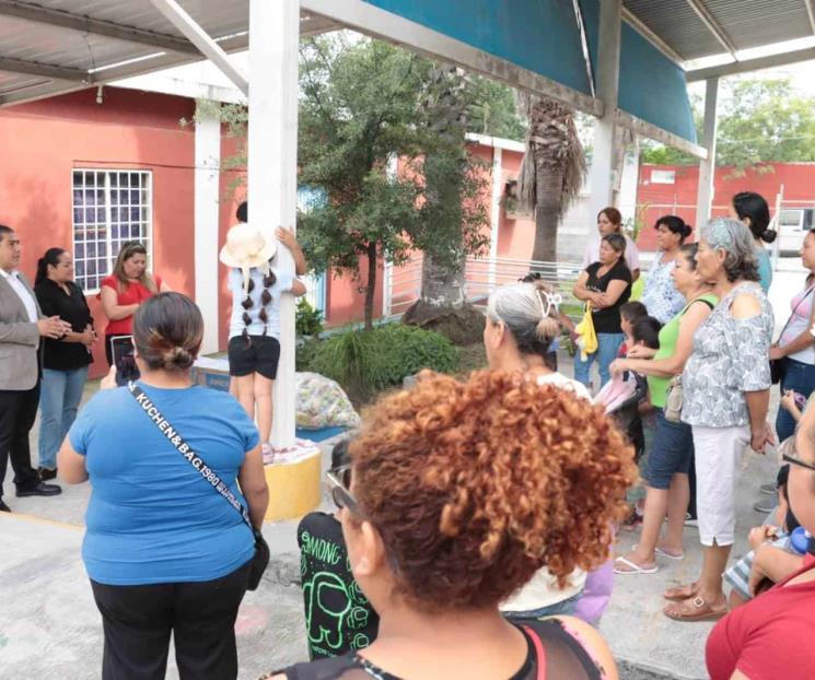 Dan apoyo a kínder afectado por incendio