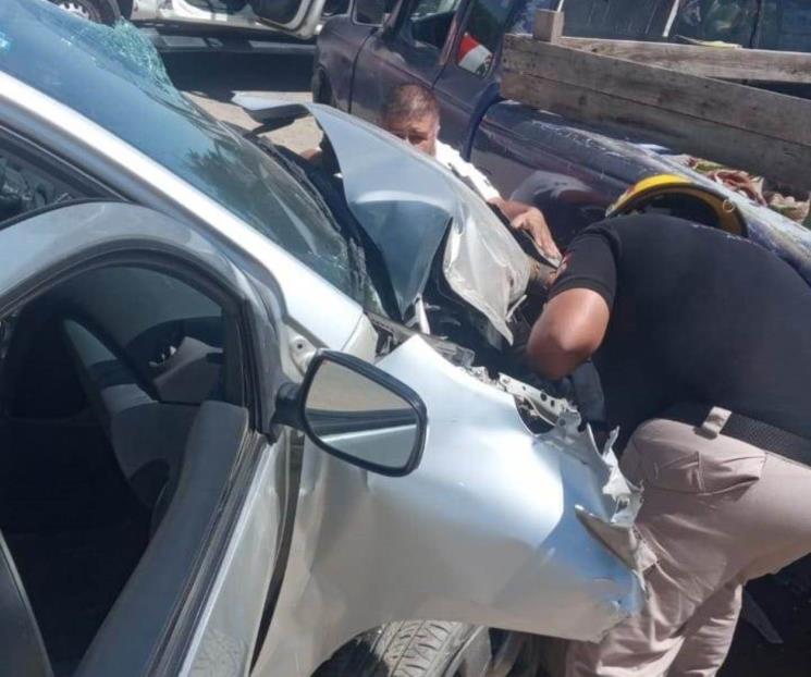 Carambola deja un lesionado en Allende