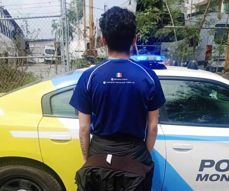 Cae menor con droga, se le relaciona con asaltos