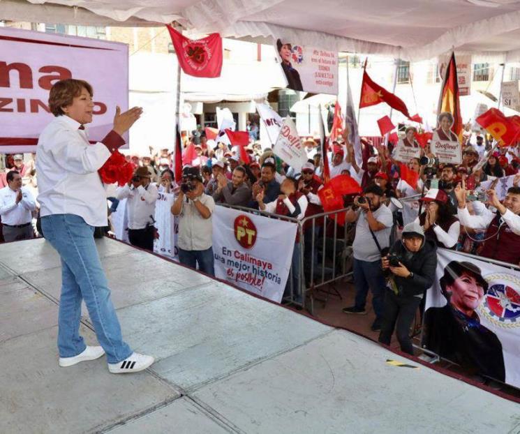 Va Delfina por atender desabasto de agua