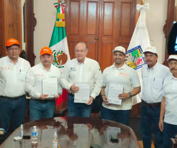 Sostienen reunión SNTE 21 y 50 con Secretario de Gobierno Sostienen reunión SNTE 21 y 50 con Secretario de Gobierno