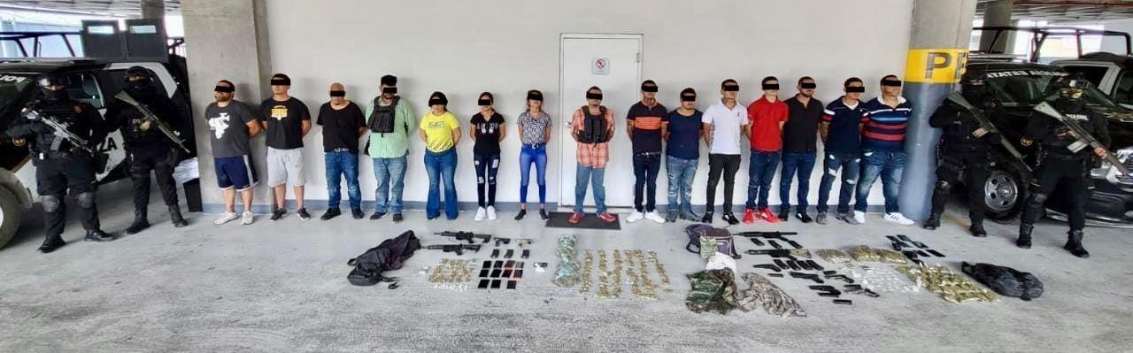 Caen 15 miembros de grupo delictivo