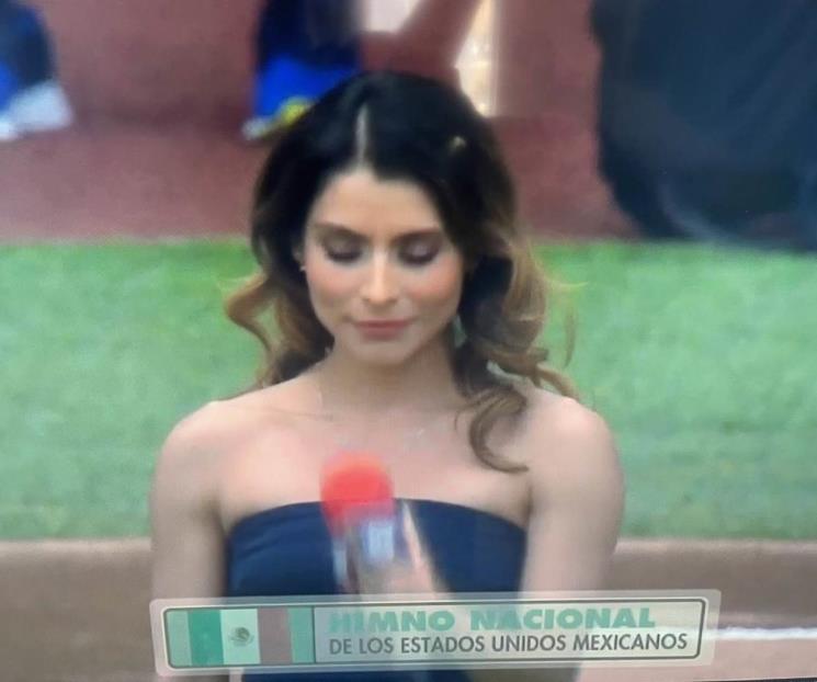 María León pide disculpas tras cambiar letra del Himno María León pide disculpas tras cambiar letra del Himno