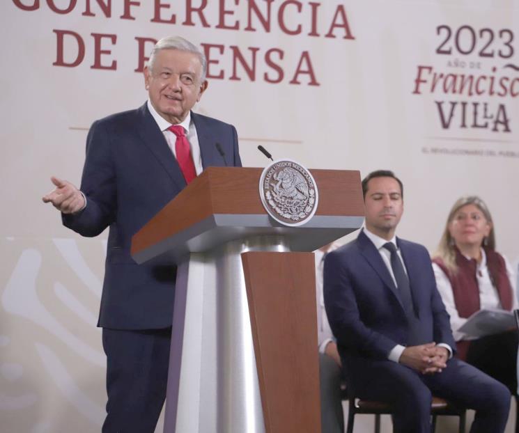 Descarta AMLO crisis por fin de mandato