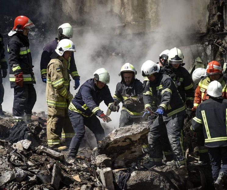 Ataque con misiles de Rusia en Ucrania deja 40 heridos